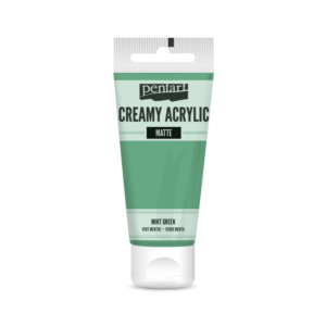 matt akrilfesték mentazöld