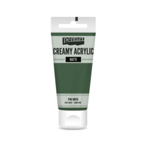 matt akrilfesték fenyőzöld