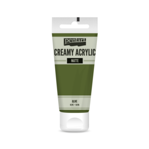 matt akrilfesték olíva