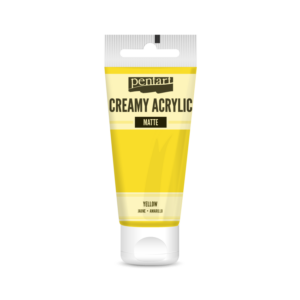 matt akrilfesték sárga