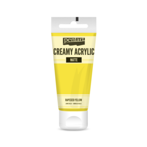 matt akrilfesték repcesárga