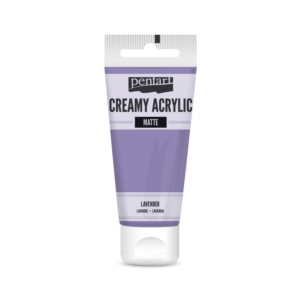 matt akrilfesték levendula