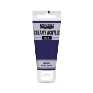 matt akrilfesték sötétkék