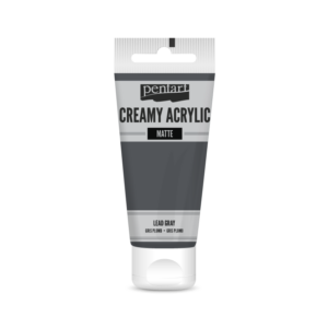 matt akrilfesték ólomszürke