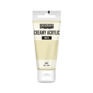 matt akrilfesték elefántcsont