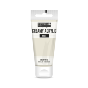 matt akrilfesték krémfehér