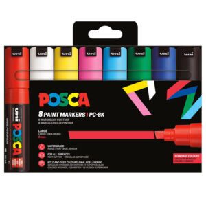 UNI POSCA filctoll készlet PC-8K