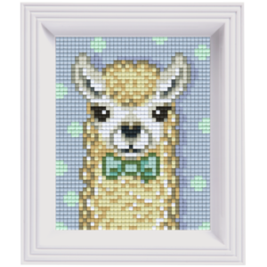 Pixel képkészlet kerettel - FEHÉR LÁMA 