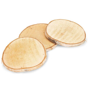 Nyírfaszelet kerek 11cm/3db