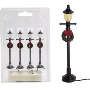 Ledes kandeláber 4db-os , koszorúval 10cm