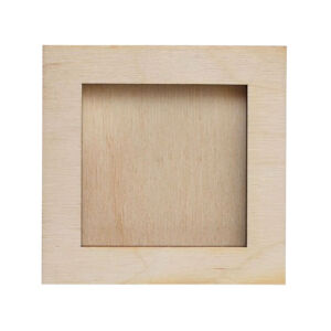 Pixel fa képkeret, 6x6 cm alaplaphoz