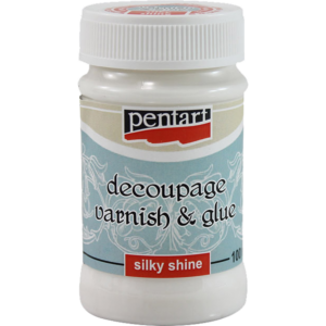selyemfényű decoupage ragasztólakk
