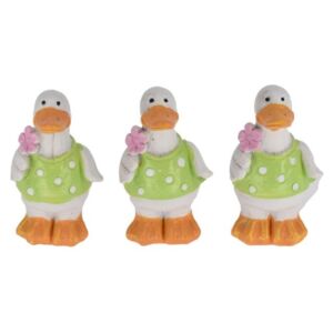 Kacsa virággal álló 2,5x2,1x4,3 cm/db