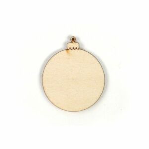 lézervágott gömbdísz