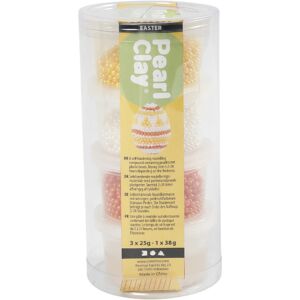 gyurmagyöngy készlet piros