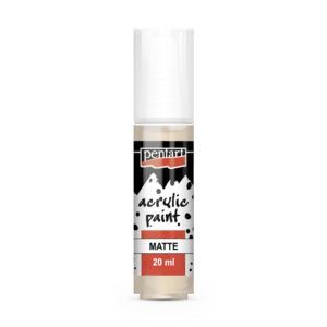 matt akrilfesték bézs