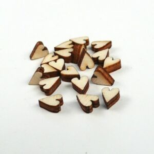 lézervágott fa szív