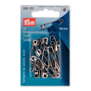 Biztosítótű ezüst színű 38mm