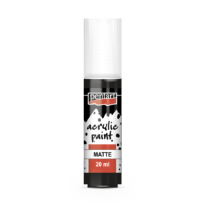 matt akrilfesték fekete