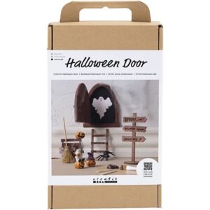 Halloween dekor kellékek dobozban