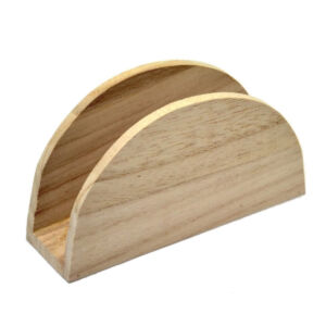 Szalvétatartó, íves