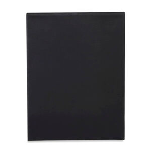 Feszített vászon, fekete 18x24 cm