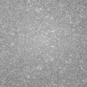 Dekorgumi glitteres, ezüst