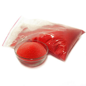 Dekorhomok 1kg, piros