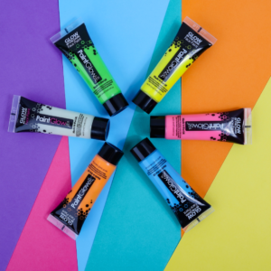 sötétben világító foszforeszkáló arcfesték