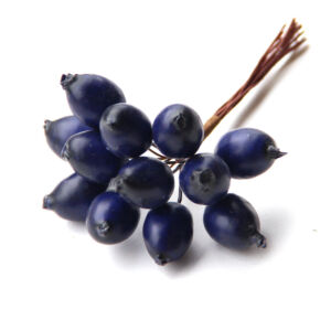 Csipkebogyó betűző 12db/cs 10cm KÉK