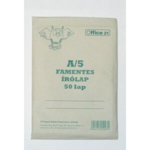 Írólap famentes A/5 50lap/cs