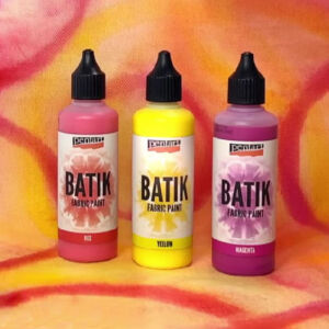 Batikfesték vegyes színekben