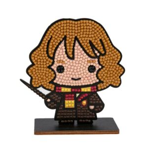 Gyémántszemes kirakó, fafigura talapzattal 11cm HERMIONE GRANGER