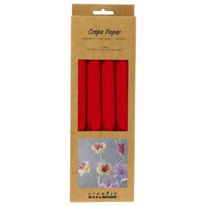 vastag krepp papír piros