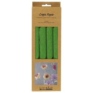 vastag krepp papír zöld