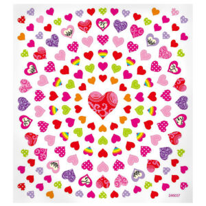 Matrica Kicsi szívek
