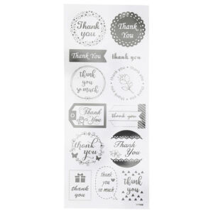 Matrica Ezüst Thank You