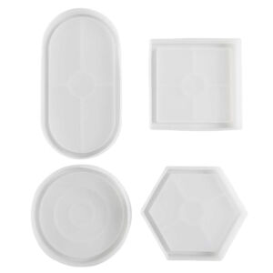 Szilikon öntőforma, geometrikus tálkák