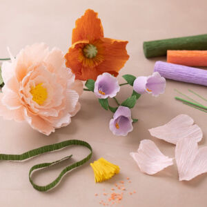 Kézműves kezdőkészlet: Papírvirág