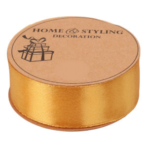 Szaténszalag 25mm karamell