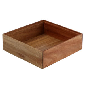 Akácfa láda 15x15 cm