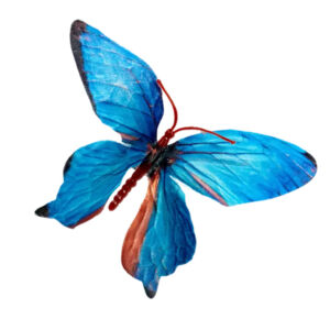 Pillangó csipeszen, 10cm