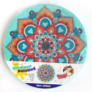 Gyémántszemes kirakó MANDALA 30cm