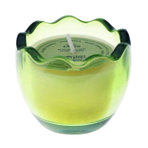 Mécses színes tojáshéj üvegben