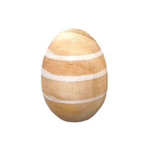 Fa húsvéti tojás 6cm CSÍKOS