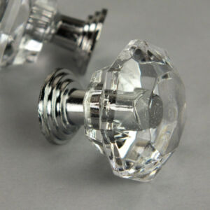 Akril fiókgomb 2,5cm; 2db