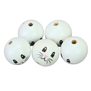 Nyuszifej fiú, fagolyó 3cm/5db