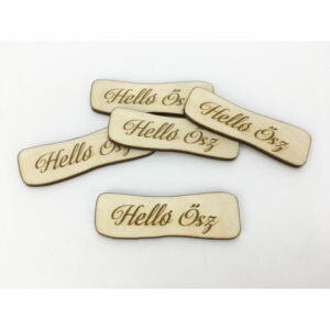 Natúr falap- "helló ősz"felirat