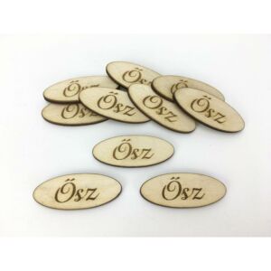 Natúr fatábla- "ŐSZ" 5x2cm