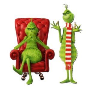 Színes fatábla - Grincsek 2db